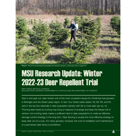 TRICO<sup>®</sup> MSU Research Update