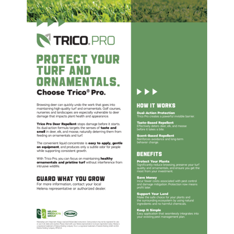 TRICO<sup>®</sup> PRO Turf and Ornamentals Flyer